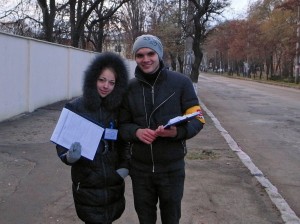 Tiraspol : sondage à la sortie des urnes